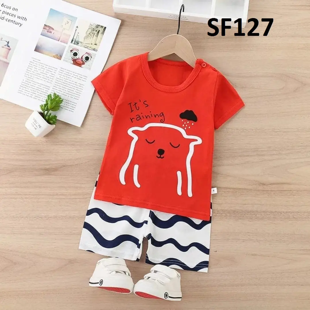 Premium Kidd’s T-Shirt Set  (Only T-Shirt & Pant)